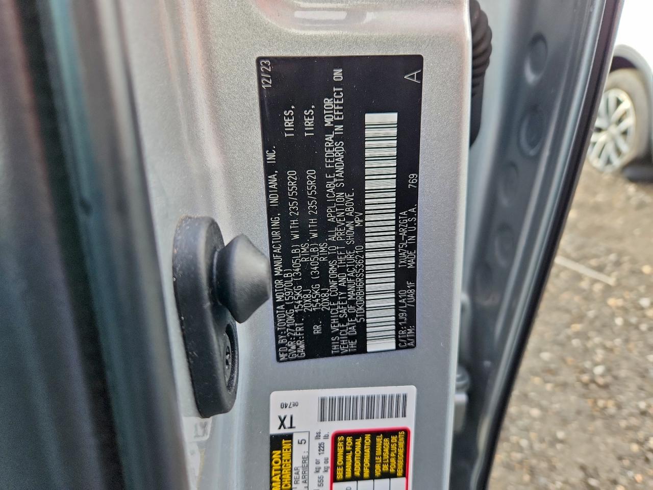 TOYOTA HIGHLANDER LE