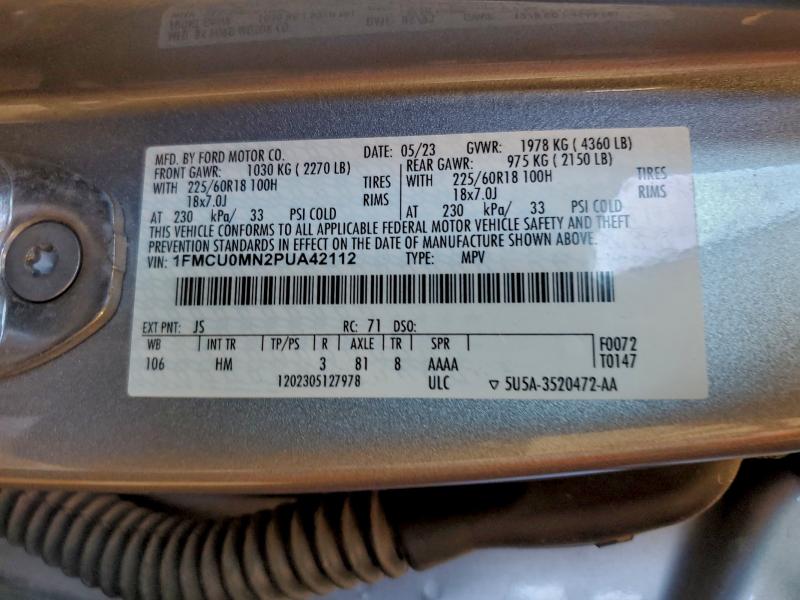 2023 FORD ESCAPE ST #3304558440