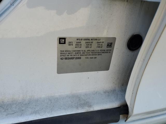 2016 CHEVROLET MALIBU LIM #3286496162