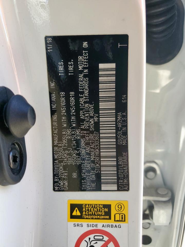 TOYOTA HIGHLANDER SE