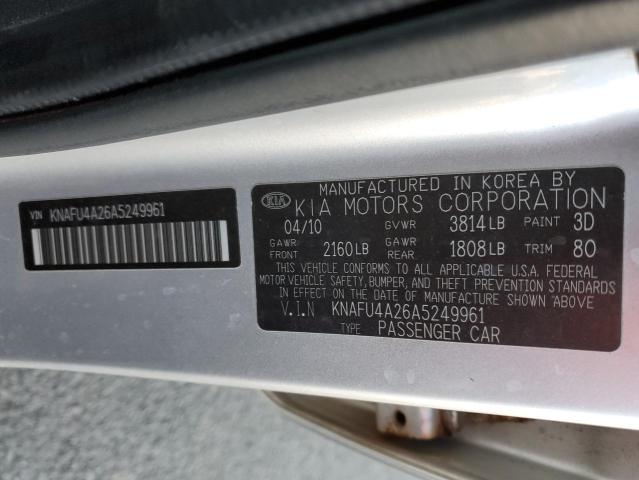2010 KIA FORTE EX #3293406096