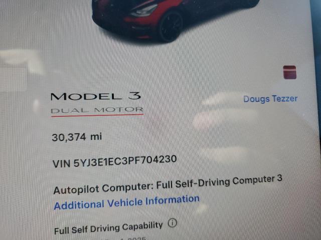 2023 TESLA MODEL 3 #3293563951