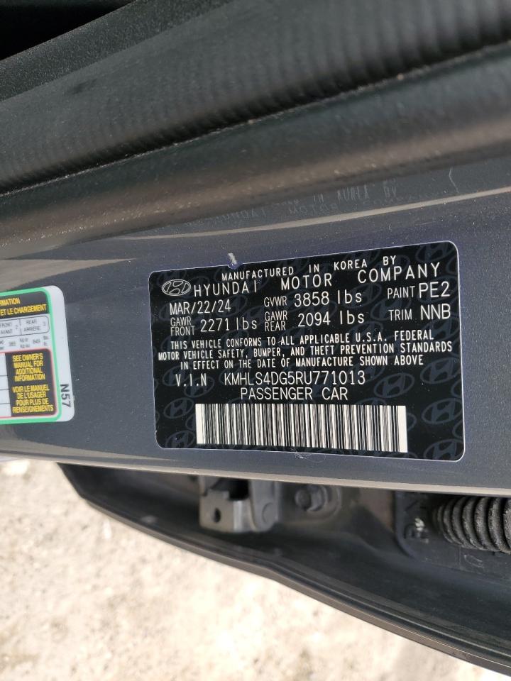 Lot #3308491337 2024 HYUNDAI ELANTRA SE