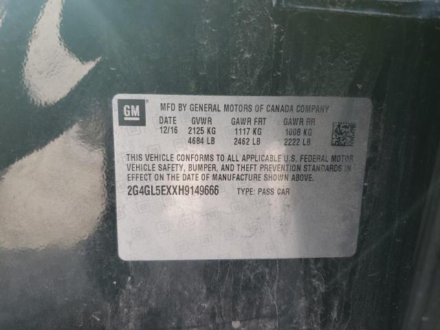 2017 BUICK REGAL SPOR #3302795916