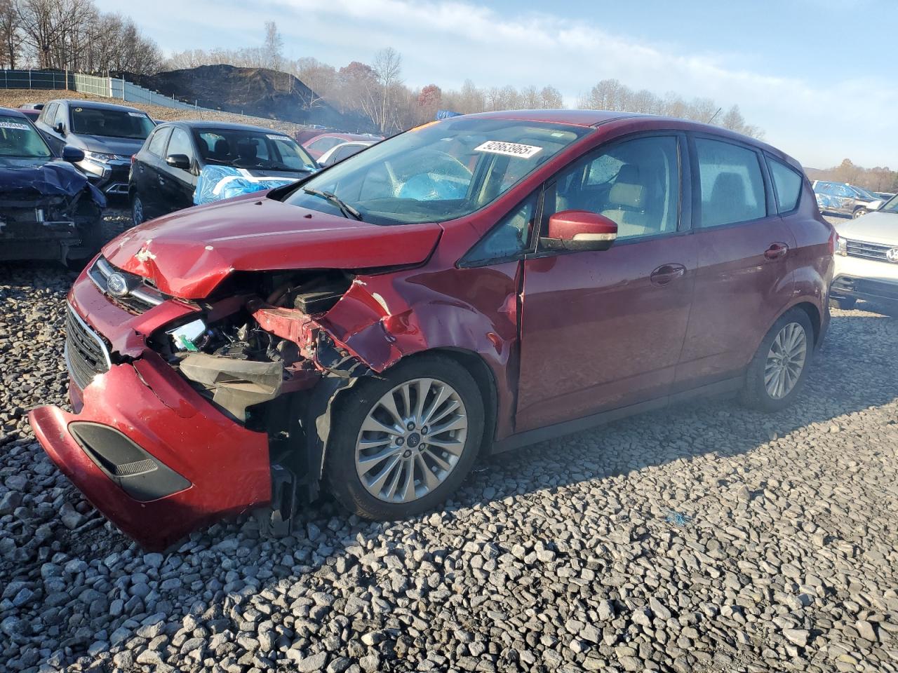 Lot #3311705236 2017 FORD C-MAX SE