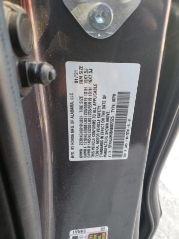 2022 HONDA ODYSSEY TO - 5FNRL6H88NB002325