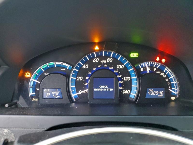 2013 TOYOTA CAMRY HYBR #3296249477