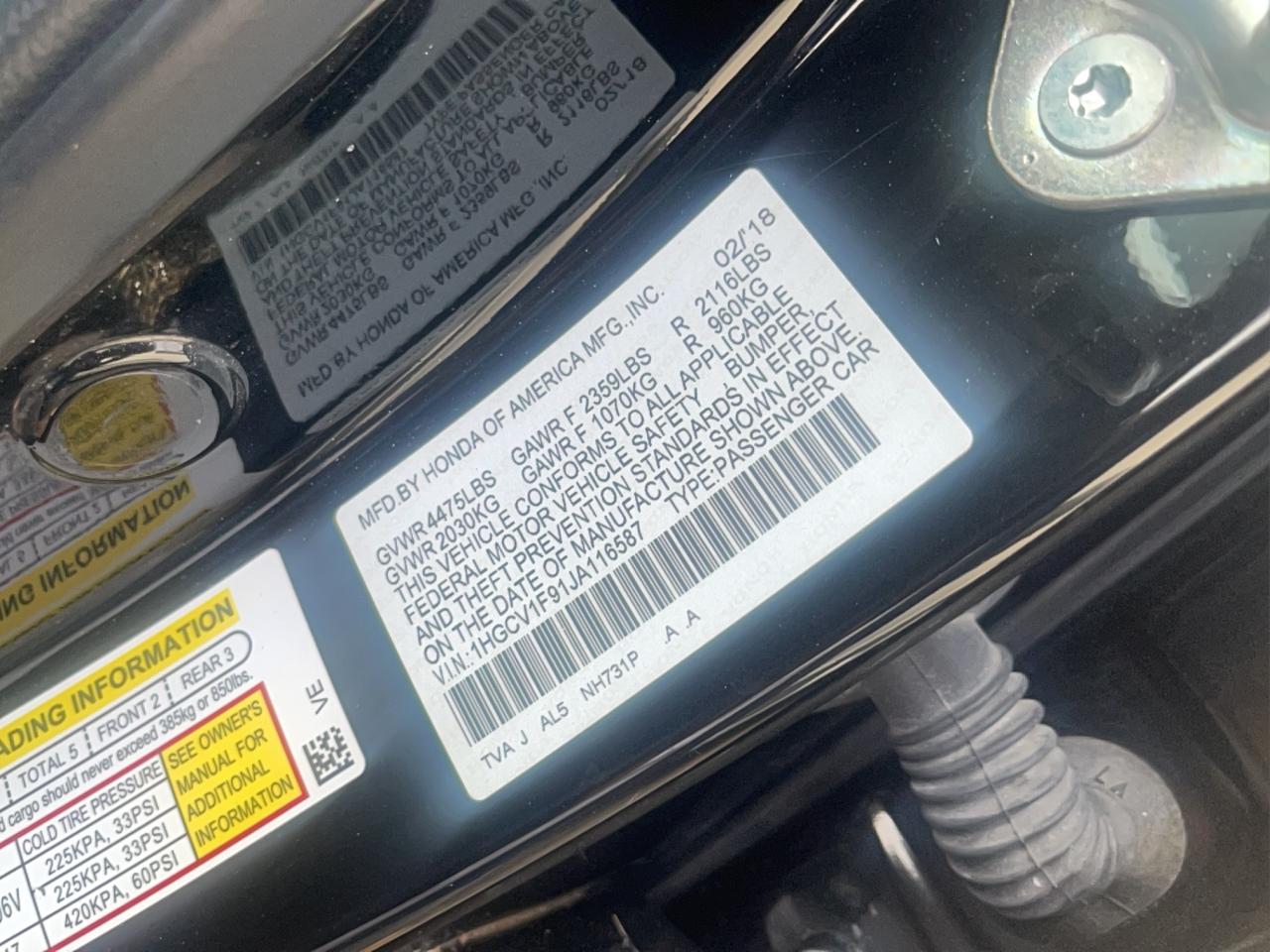 HONDA ACCORD TOURING