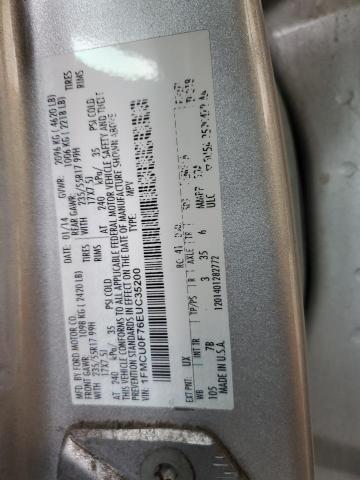 2014 FORD ESCAPE S - 1FMCU0F76EUC35200