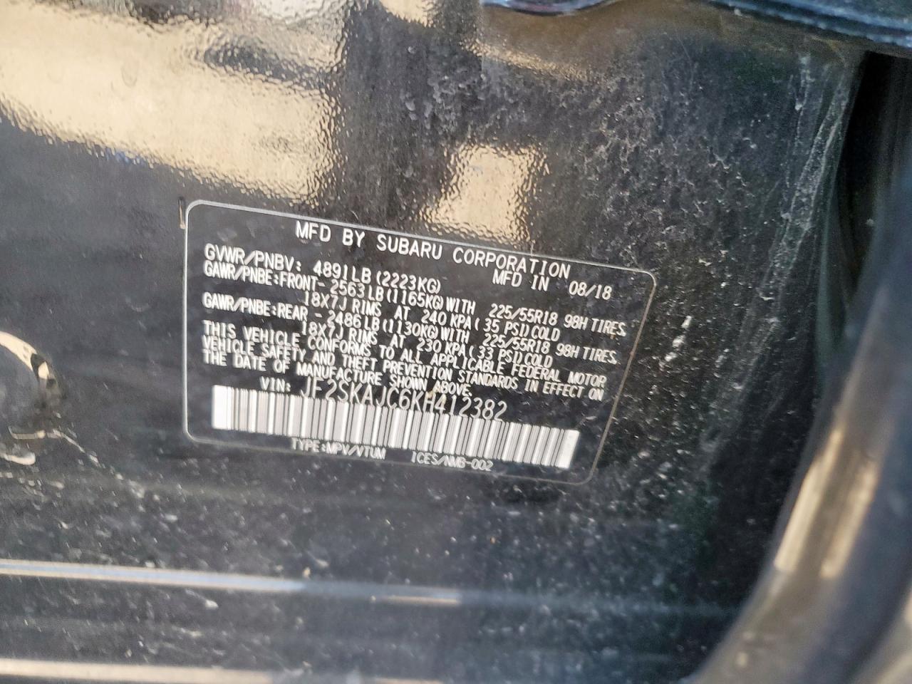 SUBARU FORESTER SPORT