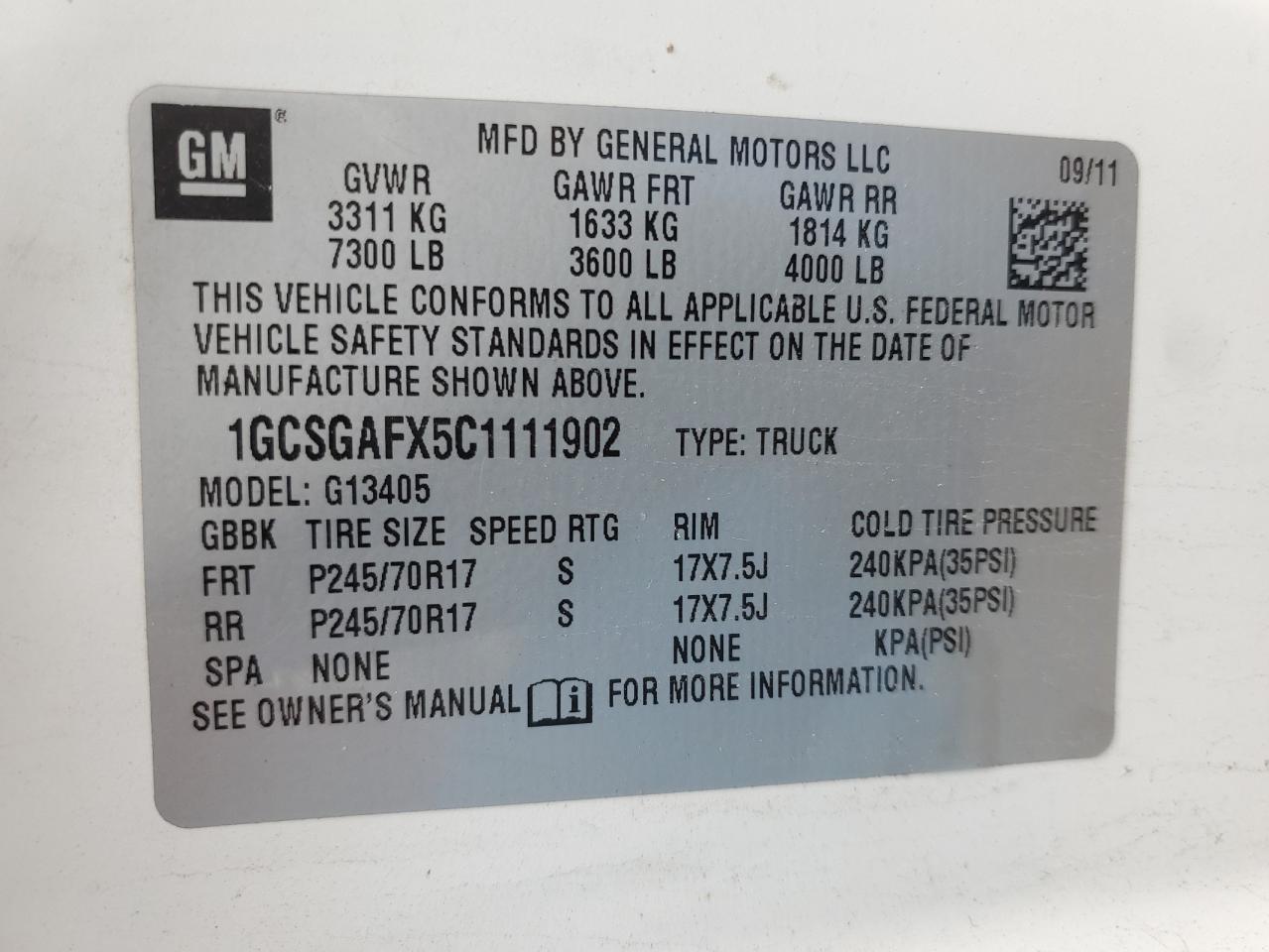 CHEVROLET EXPRESS G1