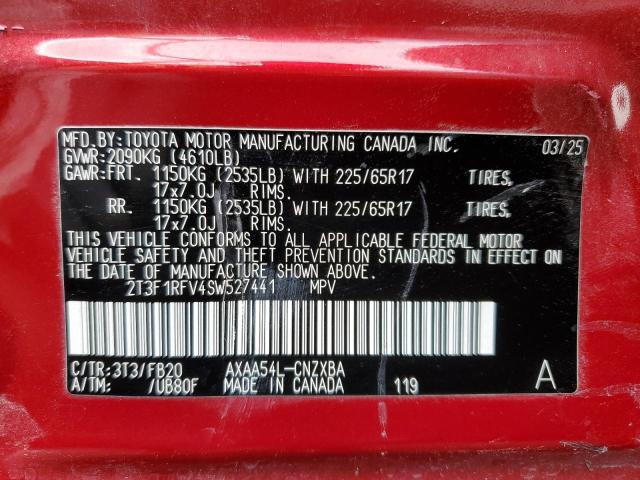 2025 TOYOTA RAV4 LE #3309580551