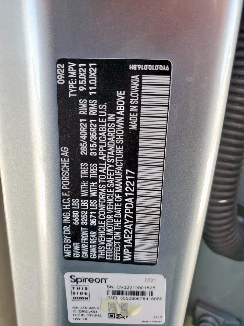 2023 PORSCHE CAYENNE E- #3284577329