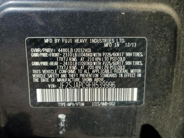 2014 SUBARU FORESTER 2 #3292535715