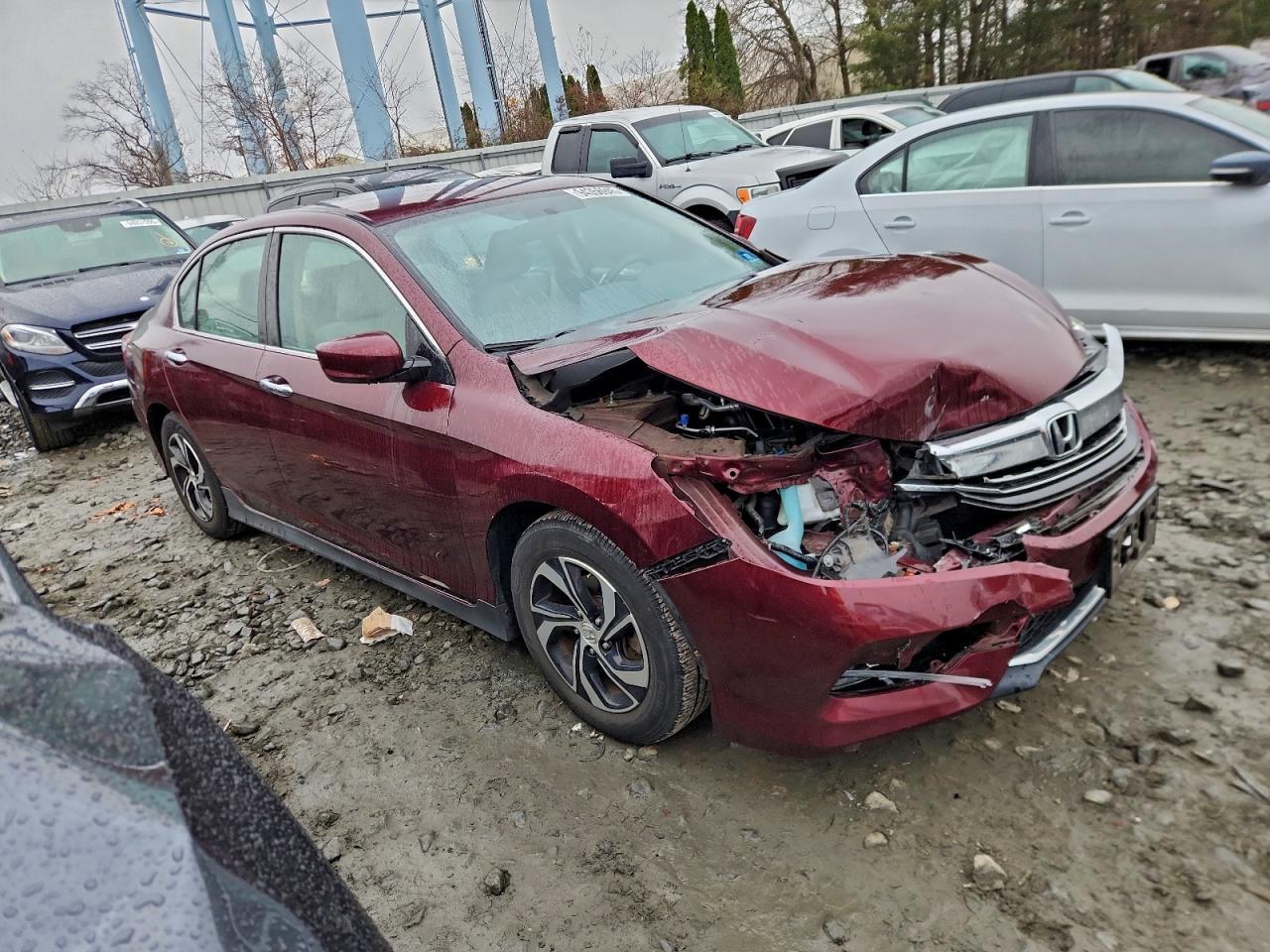 Lot #3302868968 2017 HONDA ACCORD LX