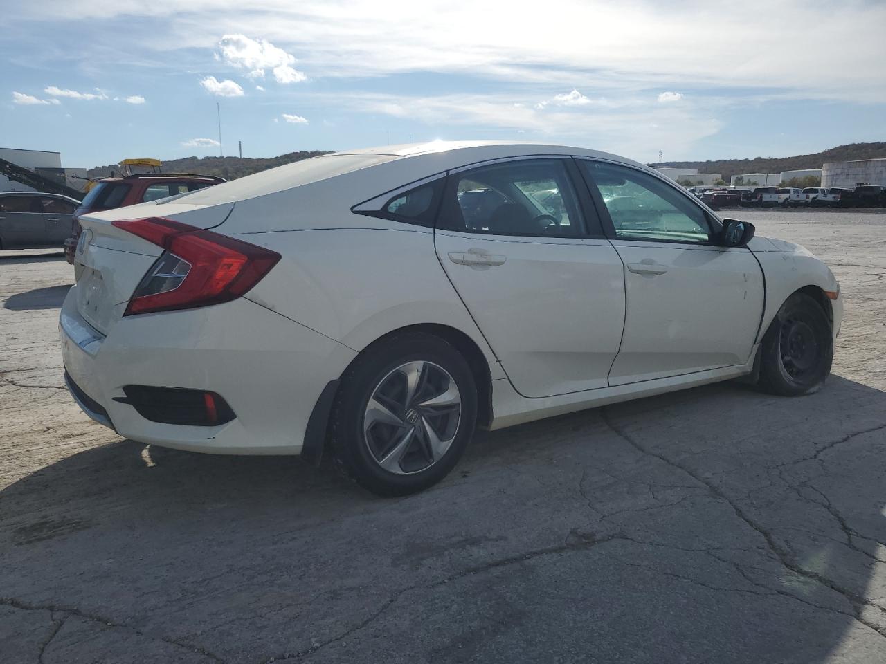 Lot #3308367322 2019 HONDA CIVIC LX