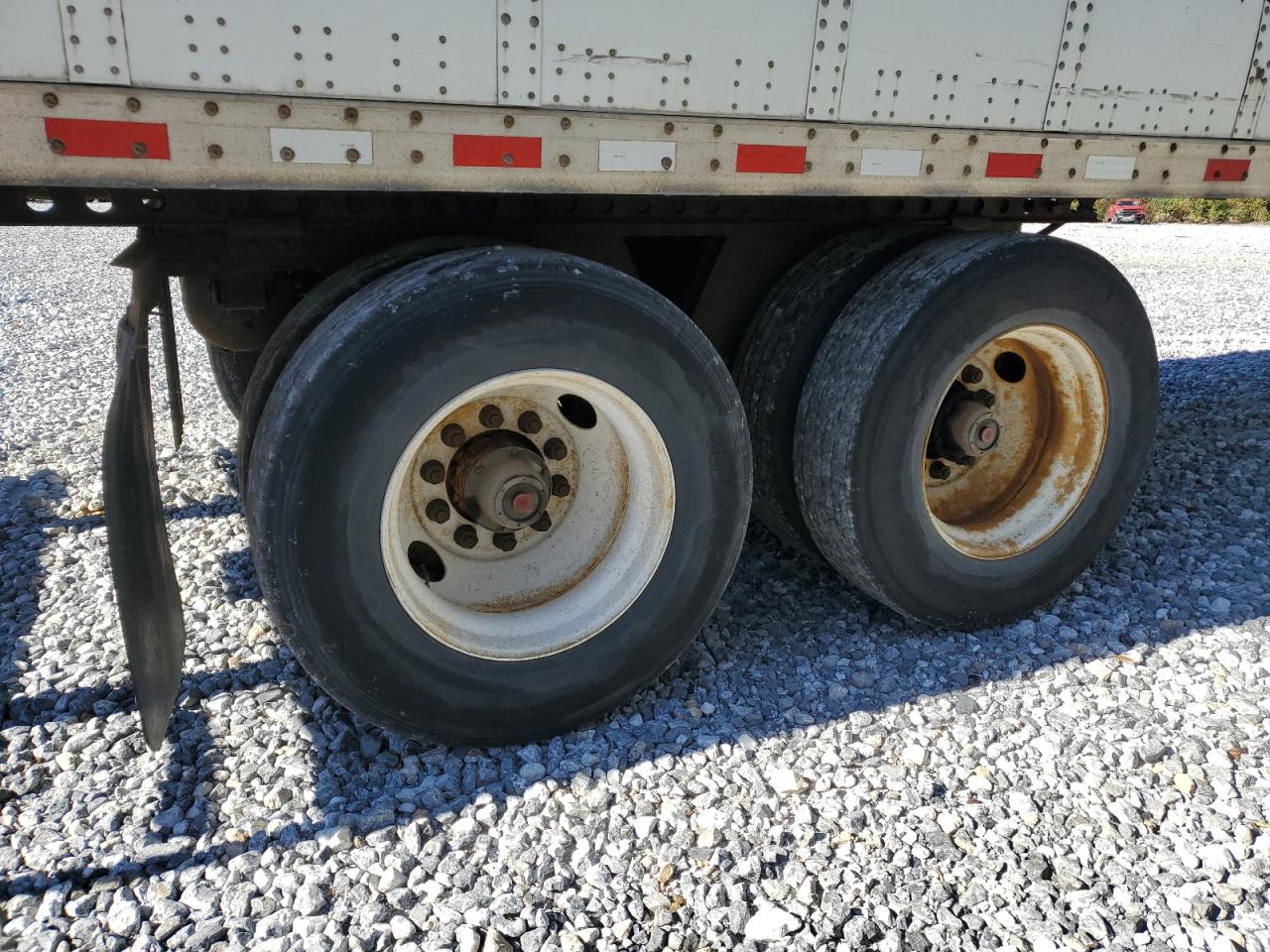 Lot #3285615267 2009 WABA DRY VAN TRAILER