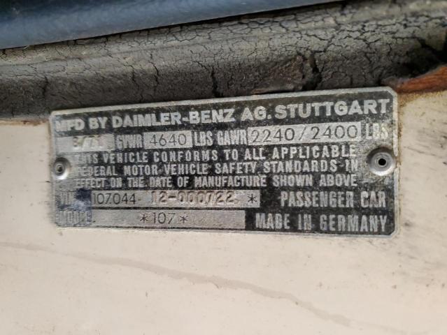 1972 MERCEDES-BENZ 350SL #3311480253