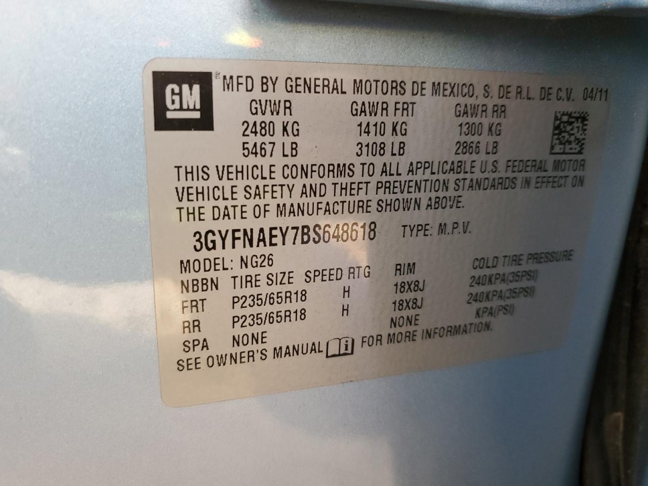 CADILLAC SRX LUXURY COLLECTION