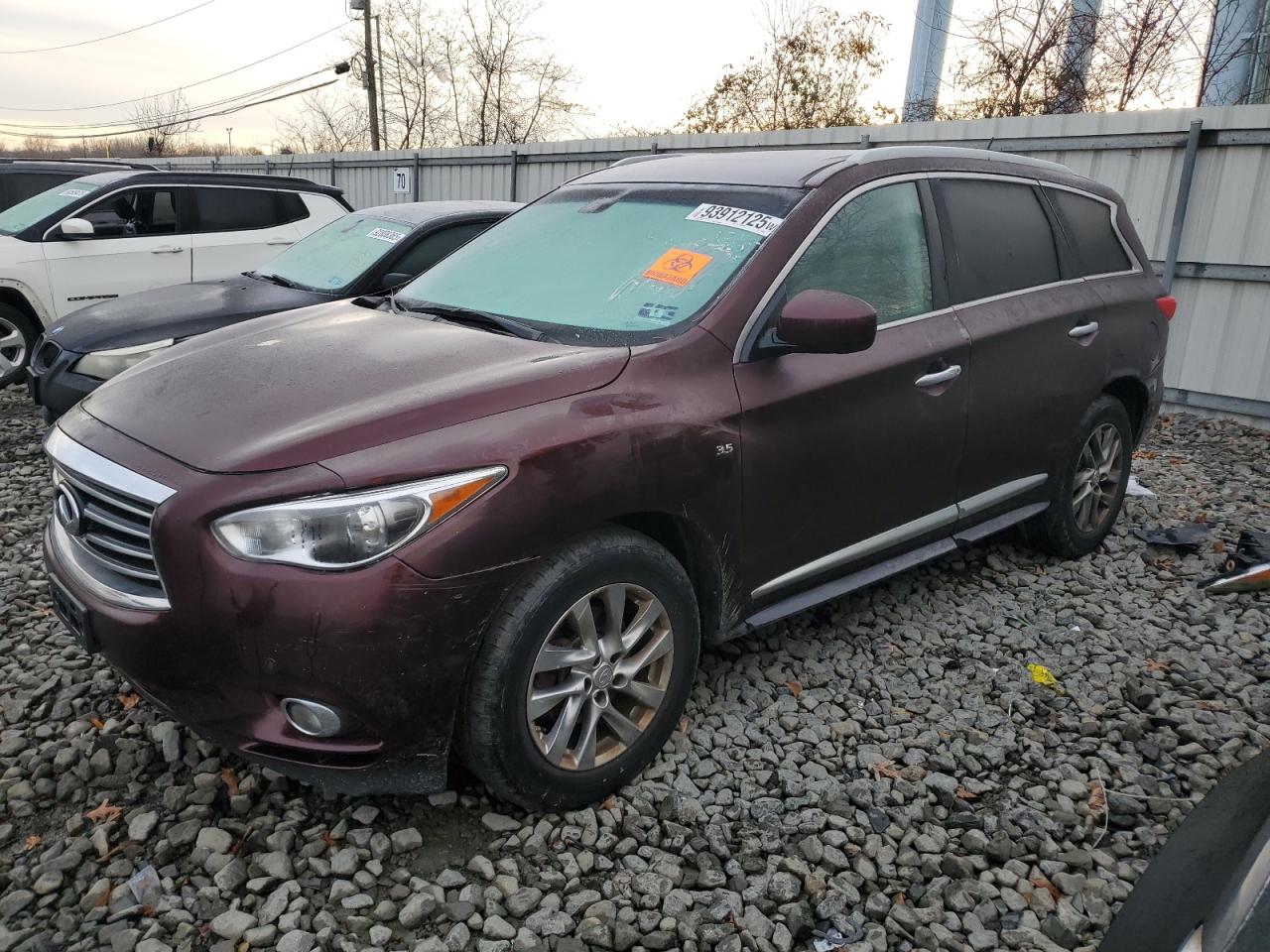Lot #3293363446 2015 INFINITI QX60