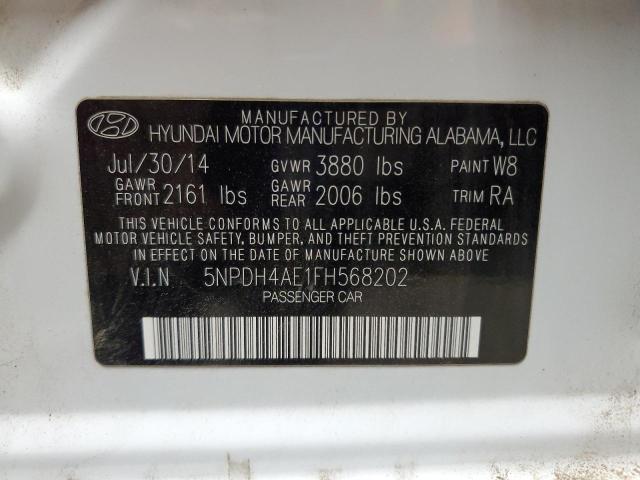 2015 HYUNDAI ELANTRA SE #3315736356