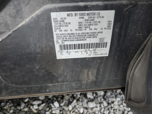 2020 FORD EDGE SE #3292417618