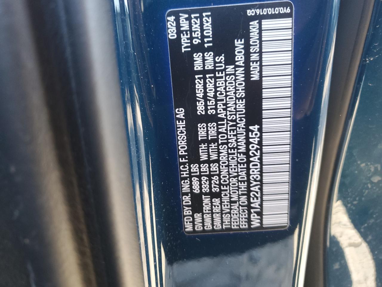 PORSCHE CAYENNE E-HYBRID