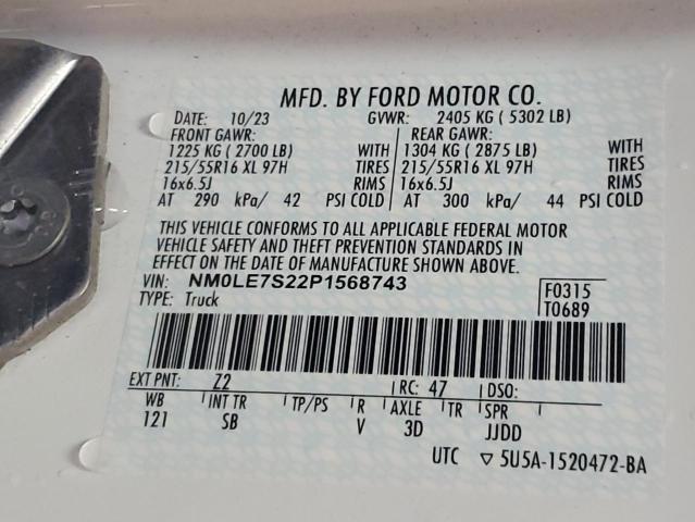 2023 FORD TRANSIT CO #3303741431