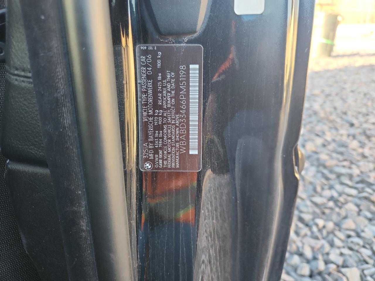 Lot #3290216203 2006 BMW 325 CI