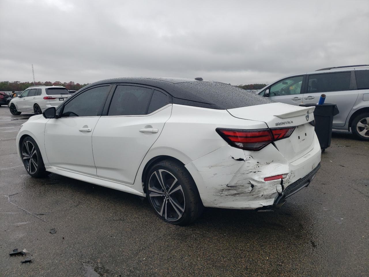 Lot #3302948643 2021 NISSAN SENTRA SR
