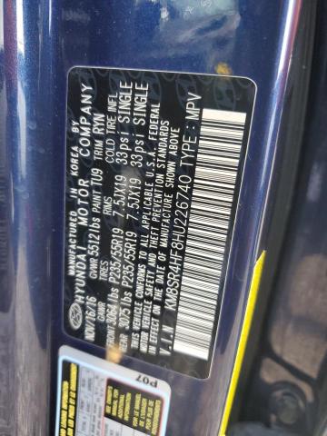 2017 HYUNDAI SANTA FE S #3304550447