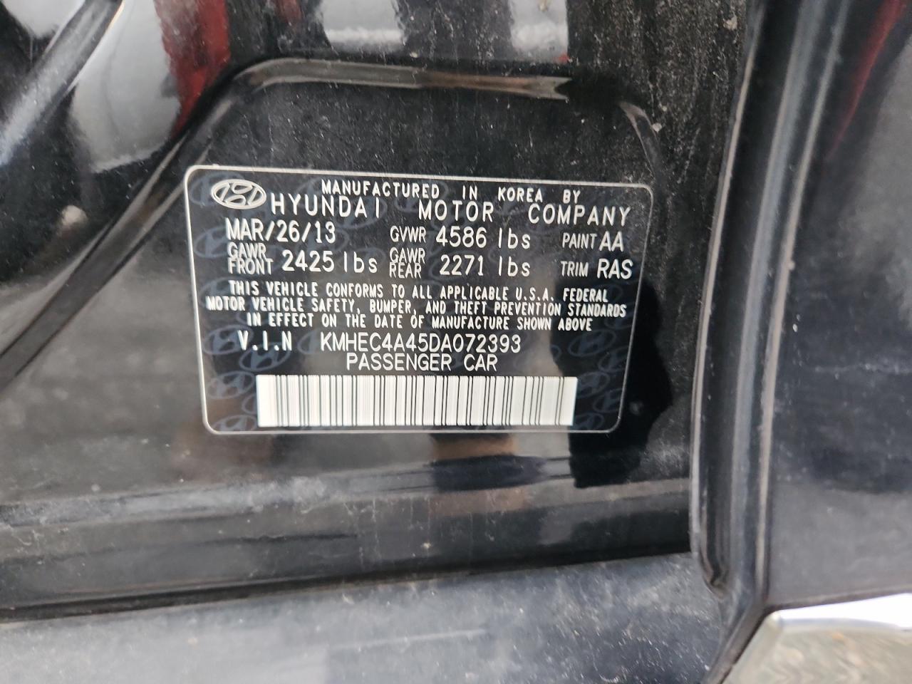 HYUNDAI SONATA HYBRID