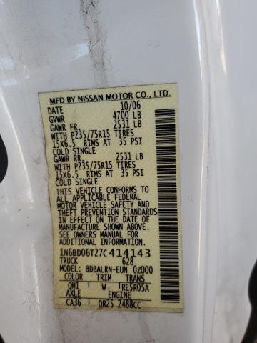 2007 NISSAN FRONTIER K #3309521553