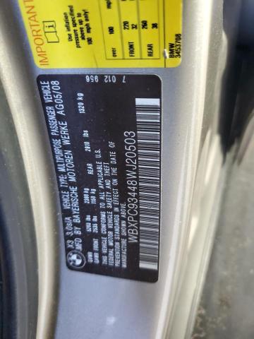 2008 BMW X3 3.0SI #3297119504