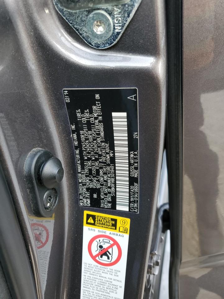 TOYOTA HIGHLANDER LE