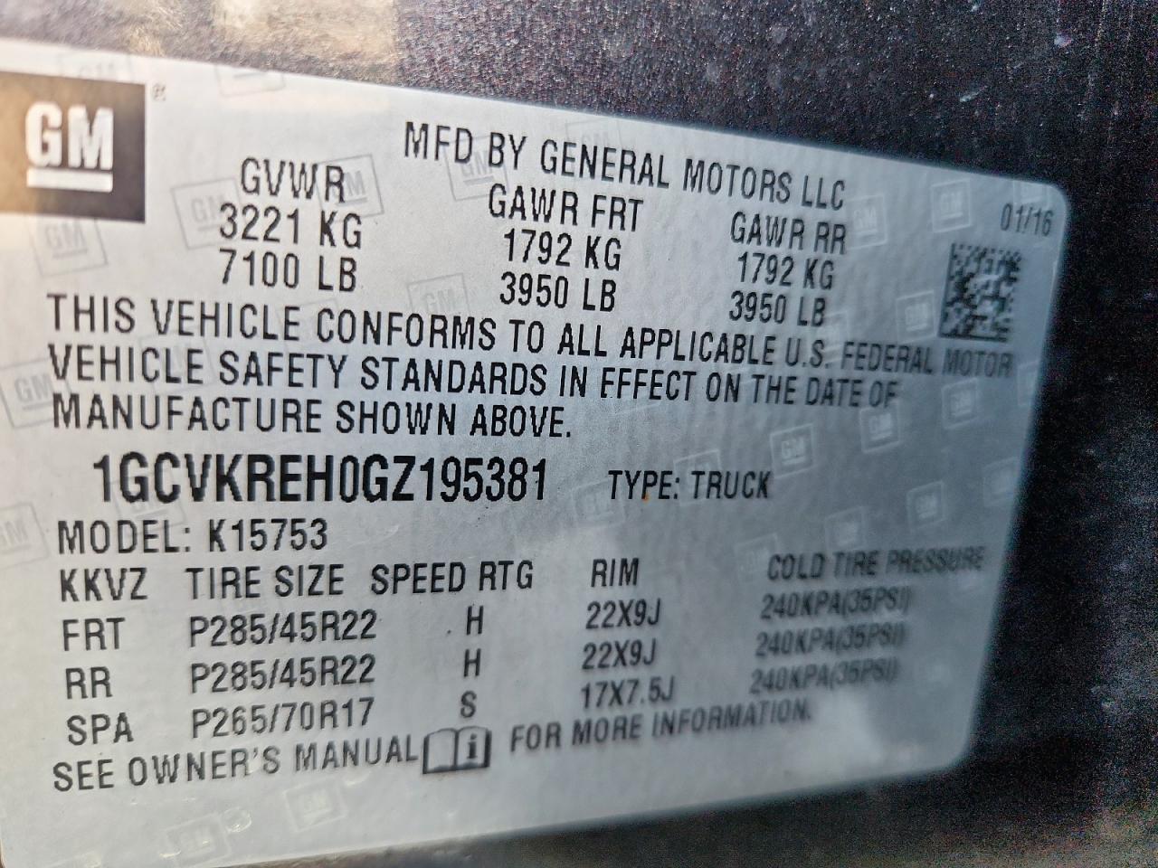 CHEVROLET SILVERADO K1500 LT