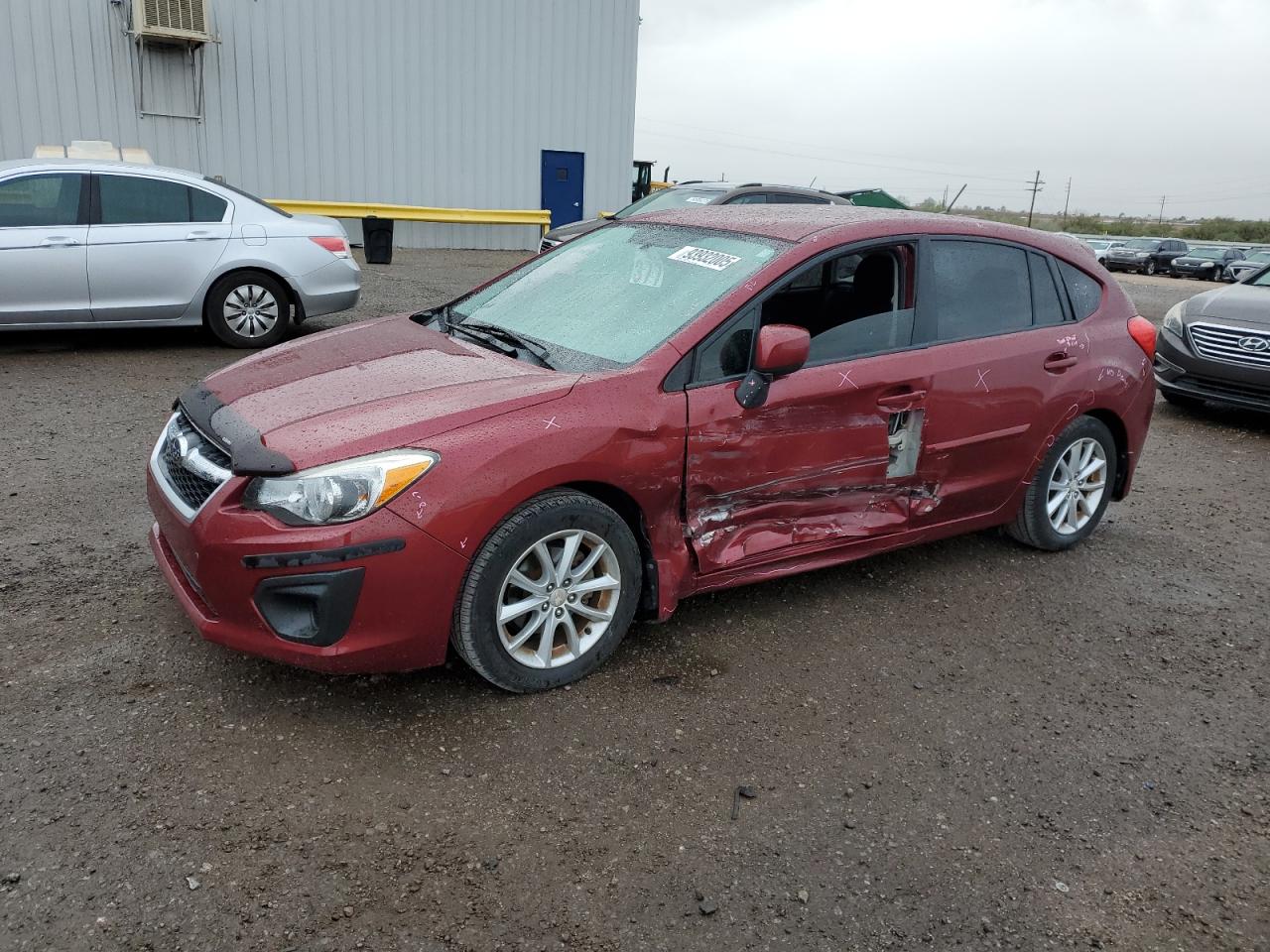 Lot #3311678218 2013 SUBARU IMPREZA PR