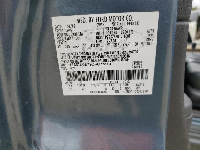 2012 FORD ESCAPE LIM #3301834416