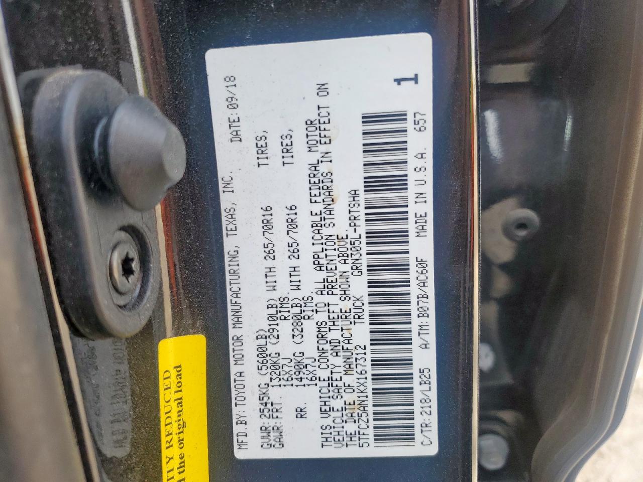 TOYOTA TACOMA DOUBLE CAB