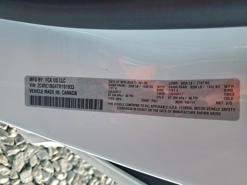 2026 CHRYSLER PACIFICA S #3303386158