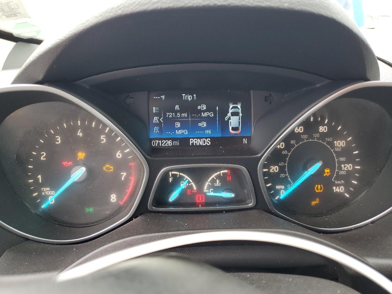 Lot #3304516547 2019 FORD ESCAPE TIT