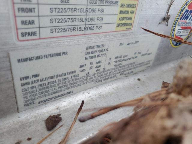 2021 VENT TRAILER #3296289452