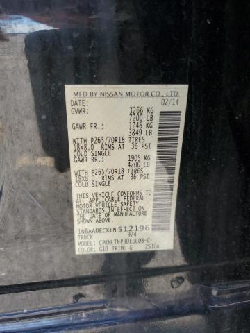 2014 NISSAN TITAN S #3290223235