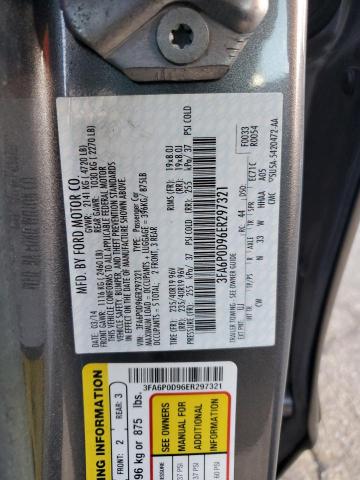 2014 FORD FUSION TIT #3303817466