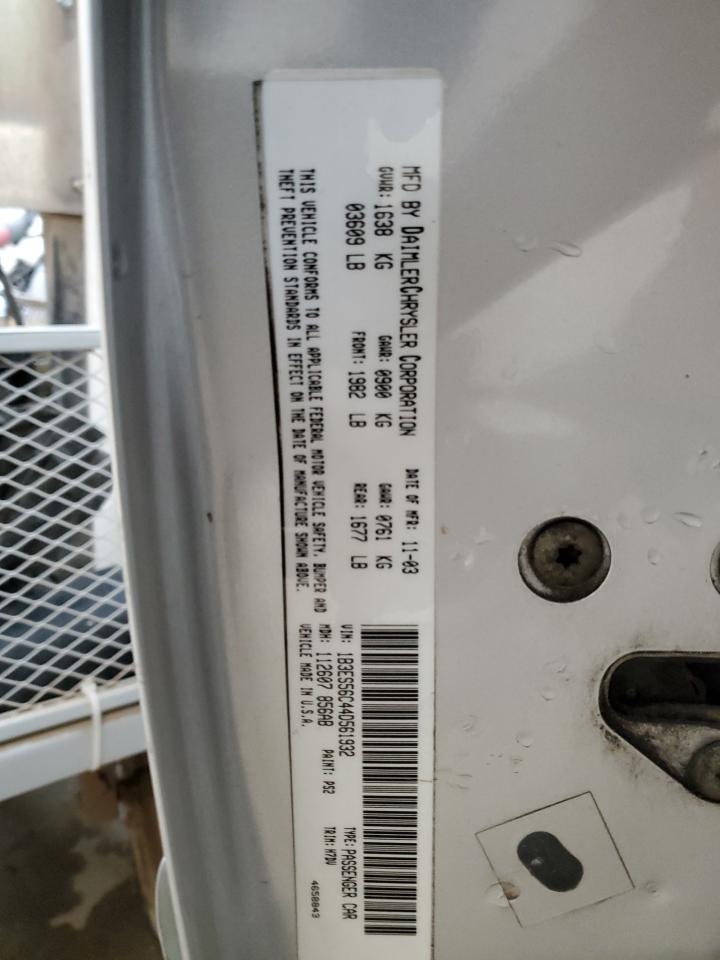 Lot #3285795656 2004 DODGE NEON SXT