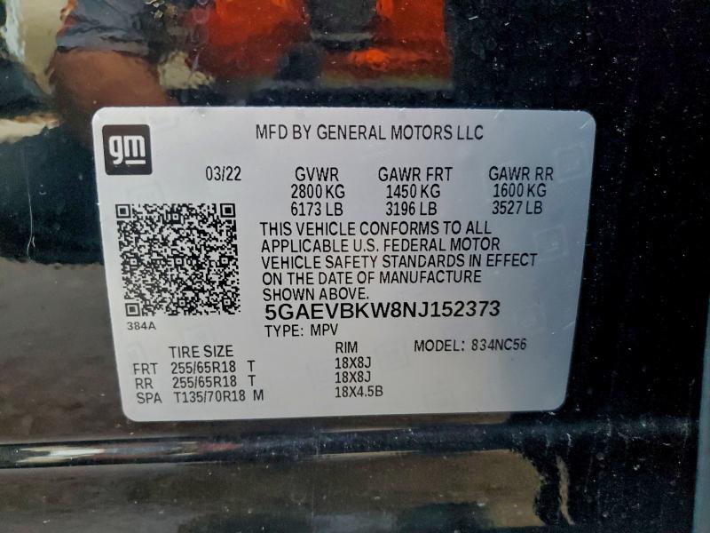 2022 BUICK ENCLAVE PR #3304639939