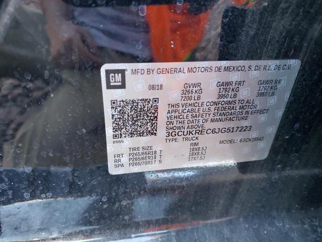 2018 CHEVROLET SILVERADO #3310611276