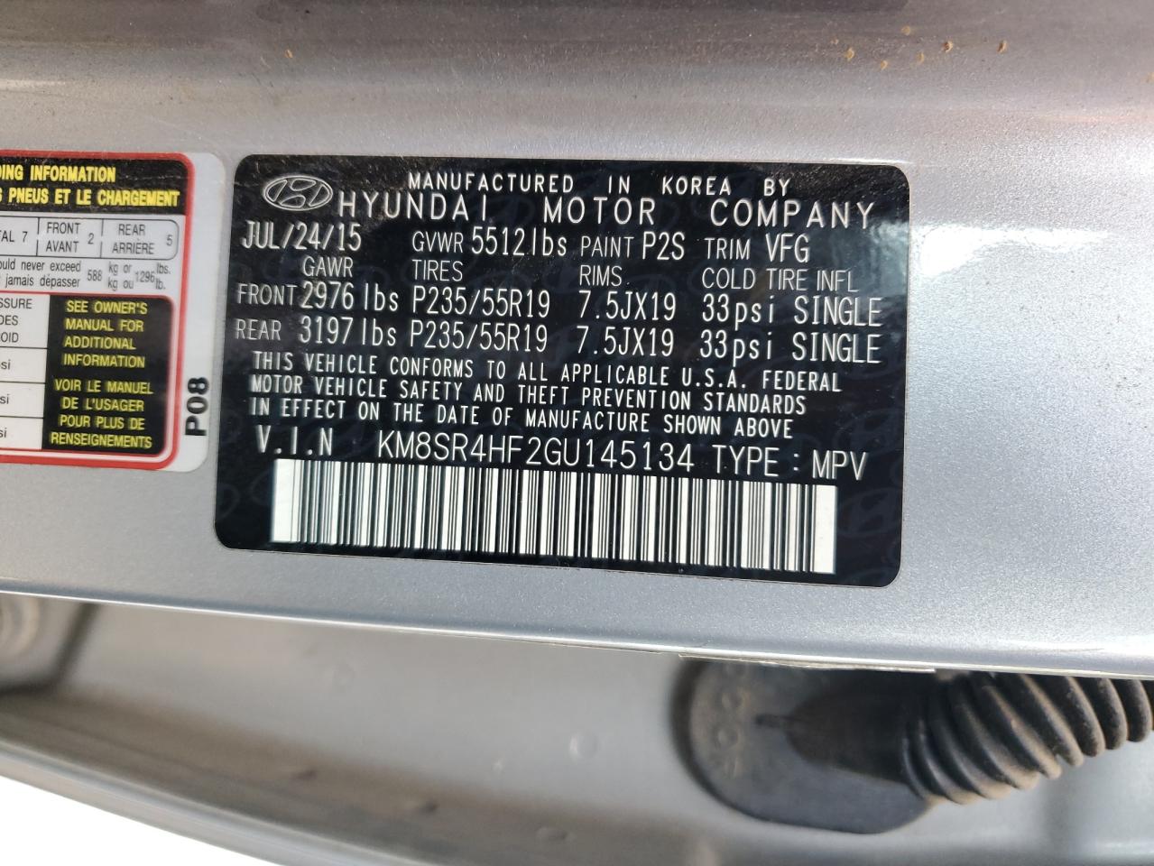 HYUNDAI SANTA FE SE ULTIMATE