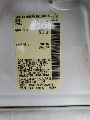 2014 NISSAN ALTIMA 2.5 #3296972838