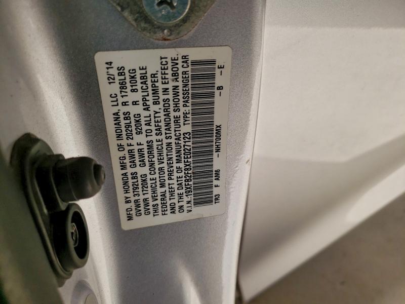 2015 HONDA CIVIC EX #3304744976